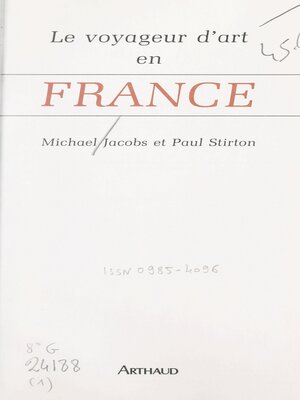 cover image of Le voyageur d'art en France